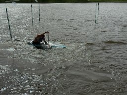 Vodní slalom duben